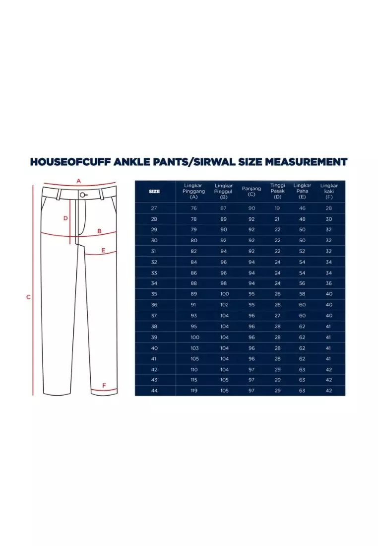 Celana Ankle / Cropped Pants Slimfit kerja Sirwal Abu muda