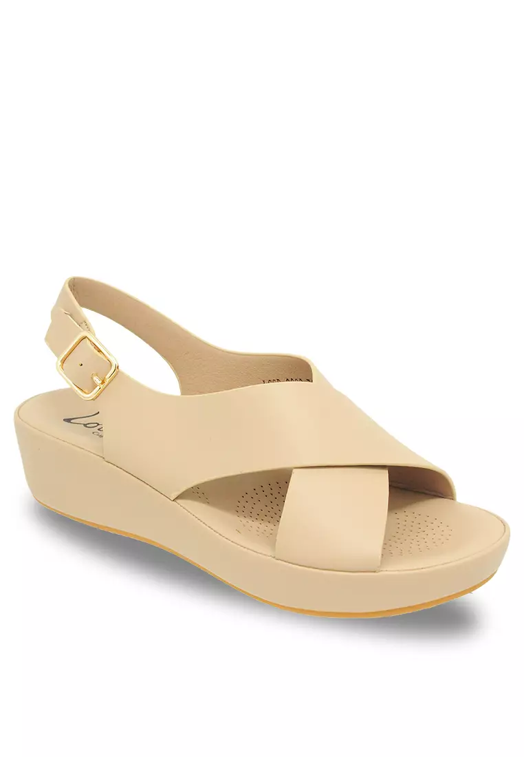 Cross Strap Sandals