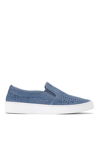 Vionic blue Midi Perf Slip-On Sneaker 9545ASHEE10FA2GS_1