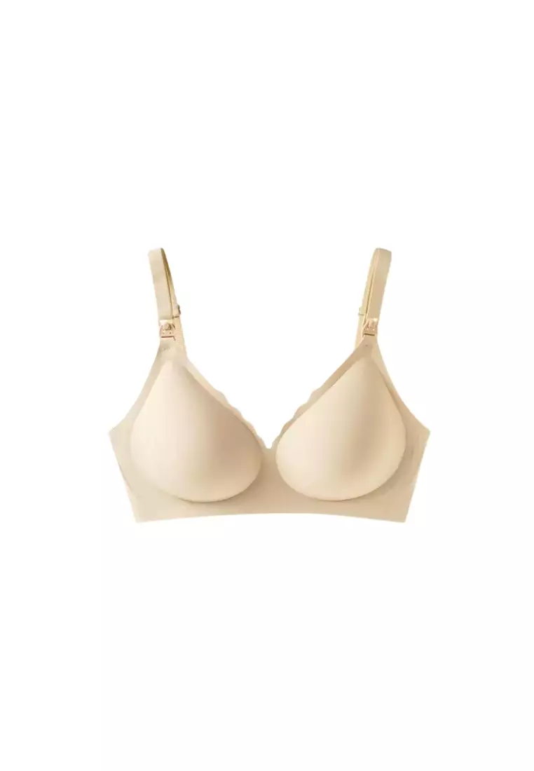 Premium Ivana Seamless Nursing Bra in Nude