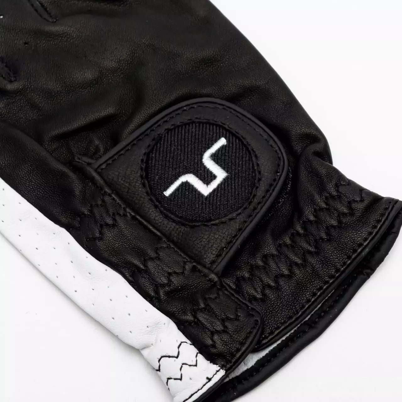 Ron Leather Golf Glove Black