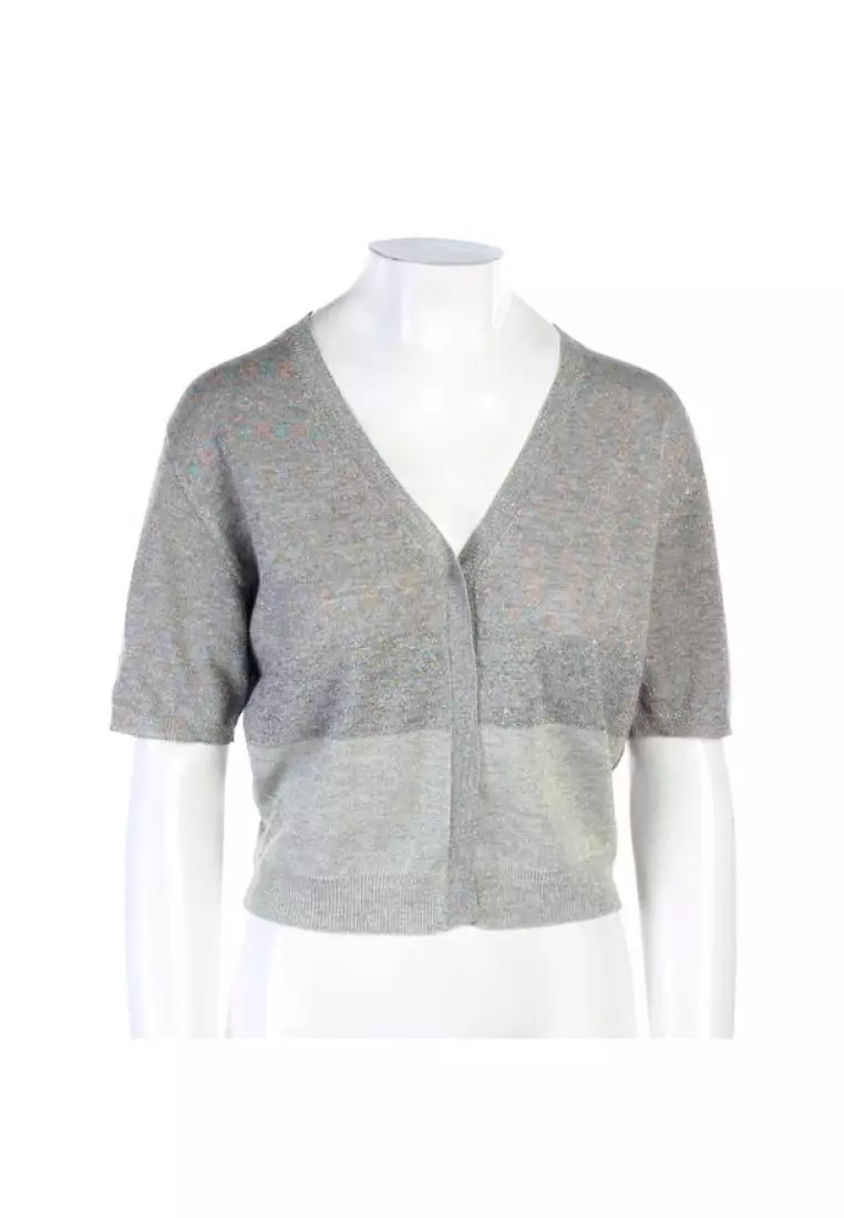 Glitter discount cardigan sweater