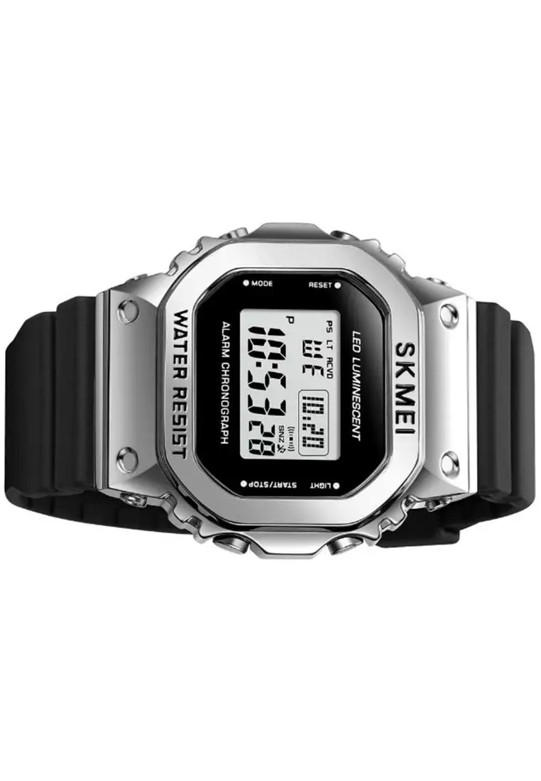 Jam Tangan Digital Pria Waterproof Many Function Strap Tali Material Silicone IR08 ORIGINAL