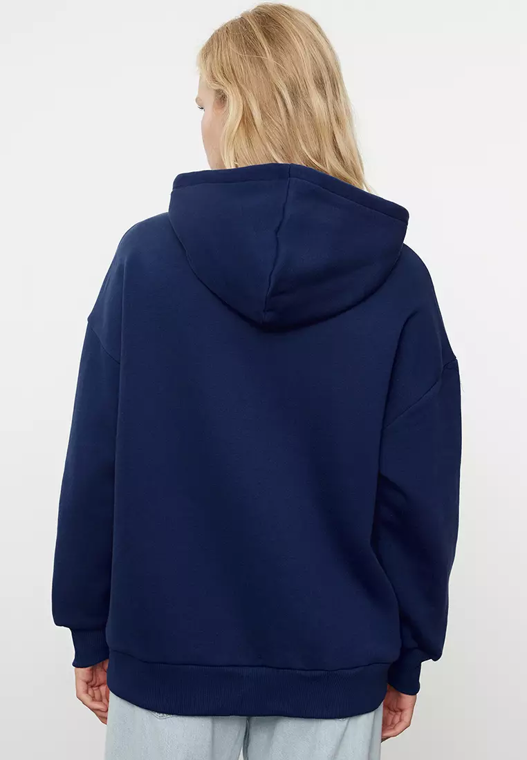 Oversized Zip Hoodie