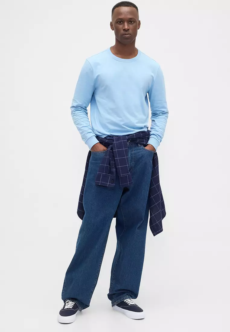 Long Sleeves Everyday Soft Crew Neck T-Shirt