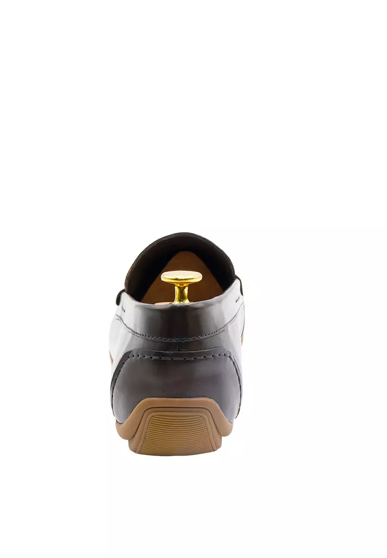 Gregores Walnut Penny Moccasins