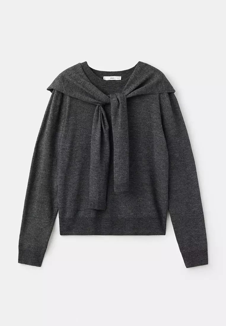 Combined-Design Sweater