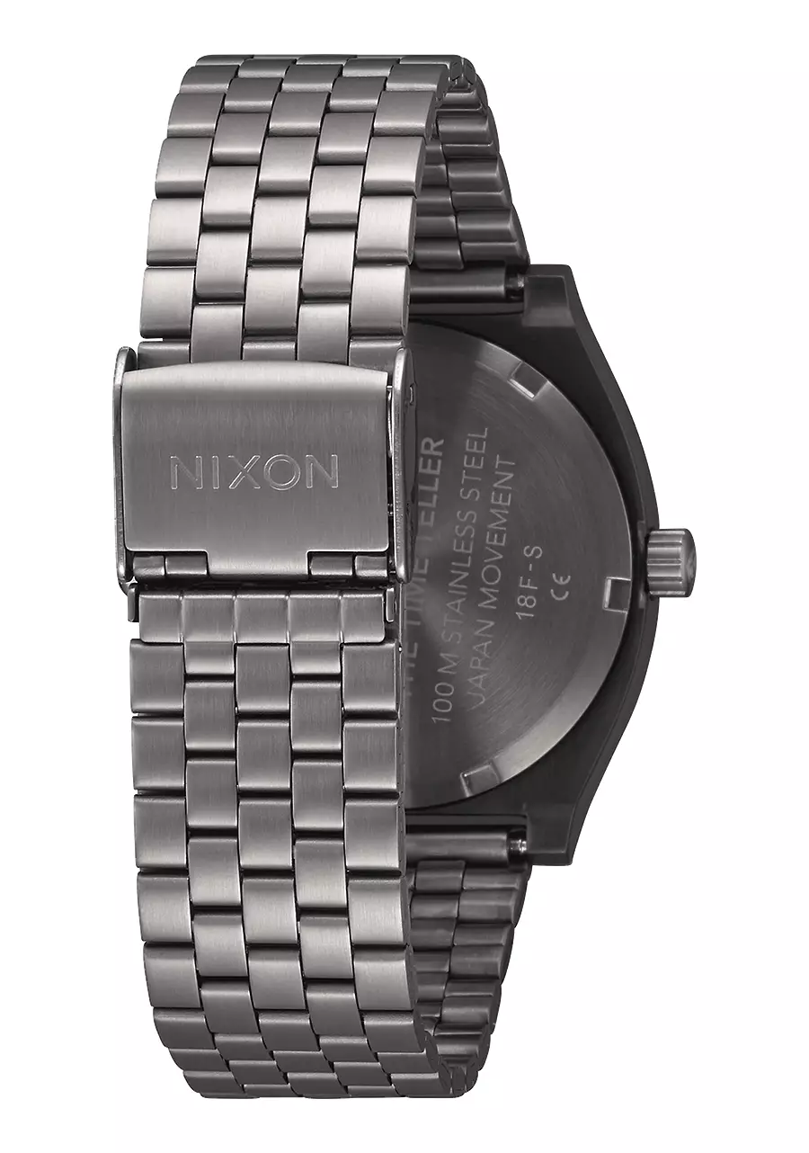 TIME TELLER ALL GUNMETAL/ ROSEGOLD