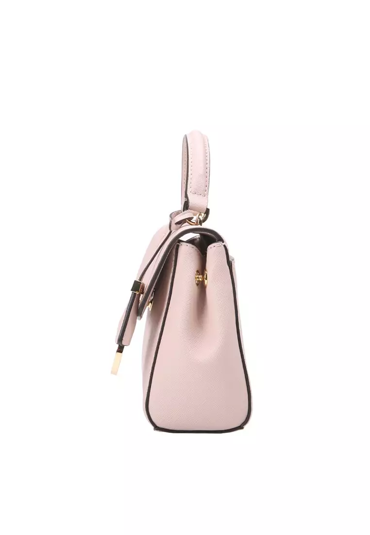Michael Kors Cowhide mini crossbody bag for women 32F5GAVC1L SOFT PINK