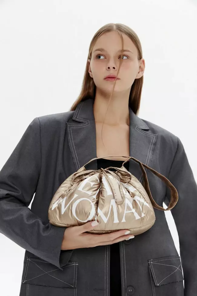 Gentlewoman Dumpling Bag - Golden Champagne