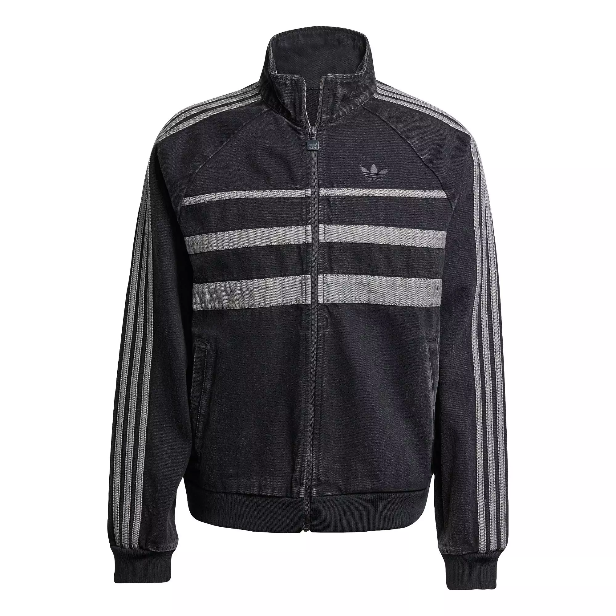 Lifestyle Adicolor First Black Denim Track Top Men Black JW5883