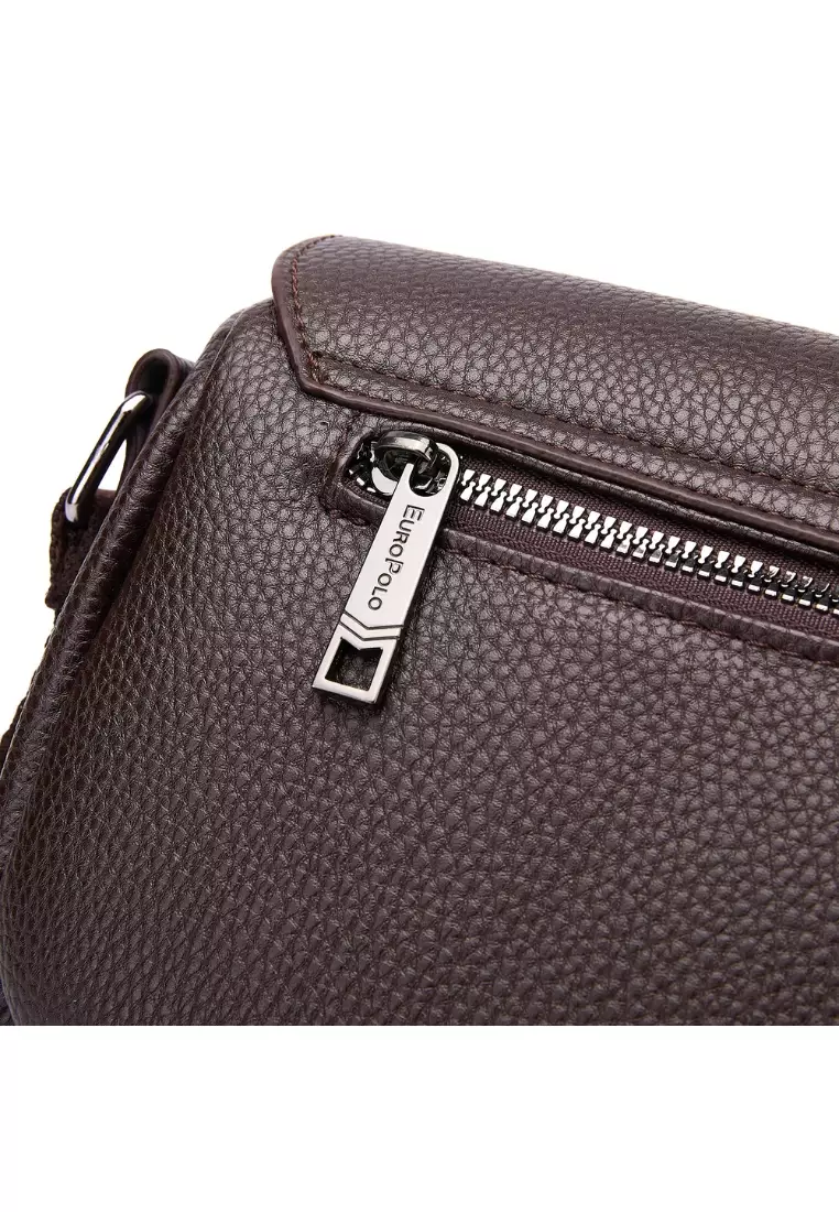 Faux Leather Crossbody Mesenger Bag EBA 51208