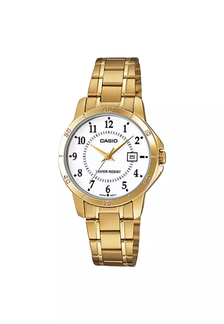 casio gold watch