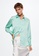 Mango green Satin Finish Flowy Shirt E61FCAADEDB870GS_1