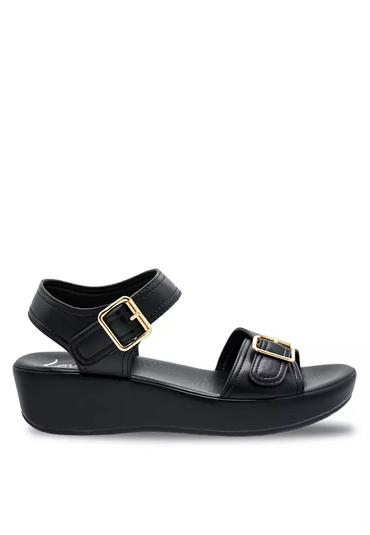 Discount on Louis Cuppers  shoes - SKU: Louis Cuppers Women Slip On Casual Wedges Sandals - 240271236