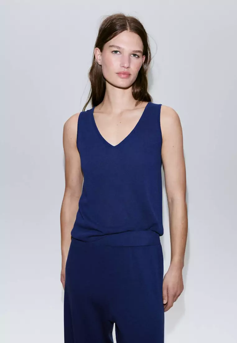 Straight-Fit Trousers With Elastic Waist