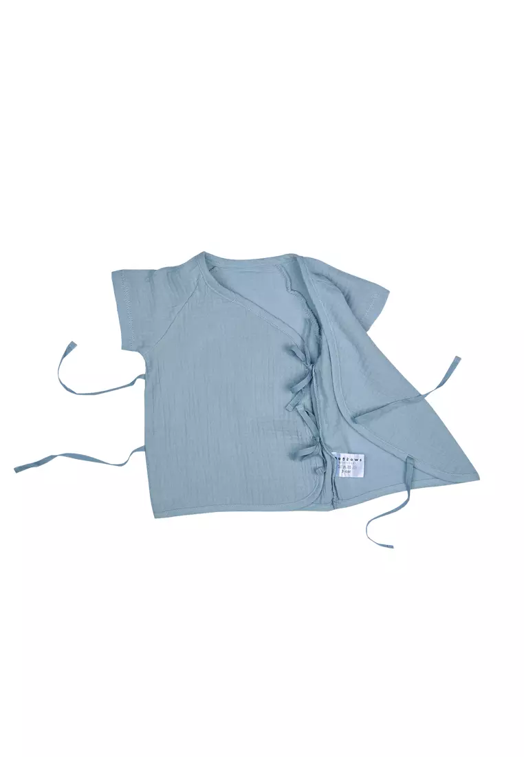 Mallows Lamu - Short Sleeves Side-Tie For Infants / Baby Clothes