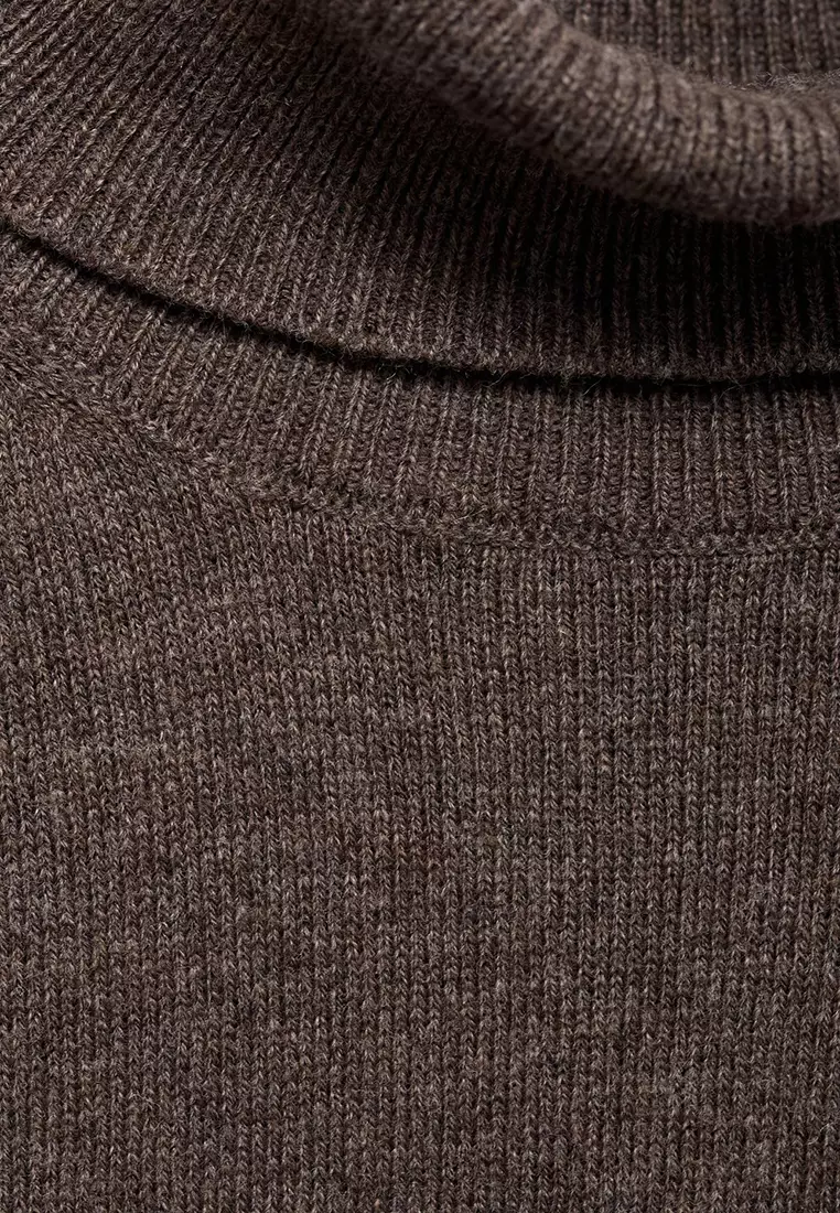 Turtleneck Knit Sweater