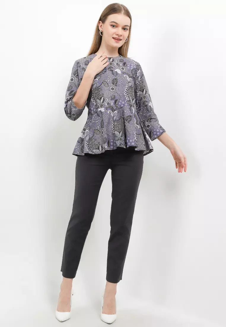 Renata Blouse Batik Katun Wanita