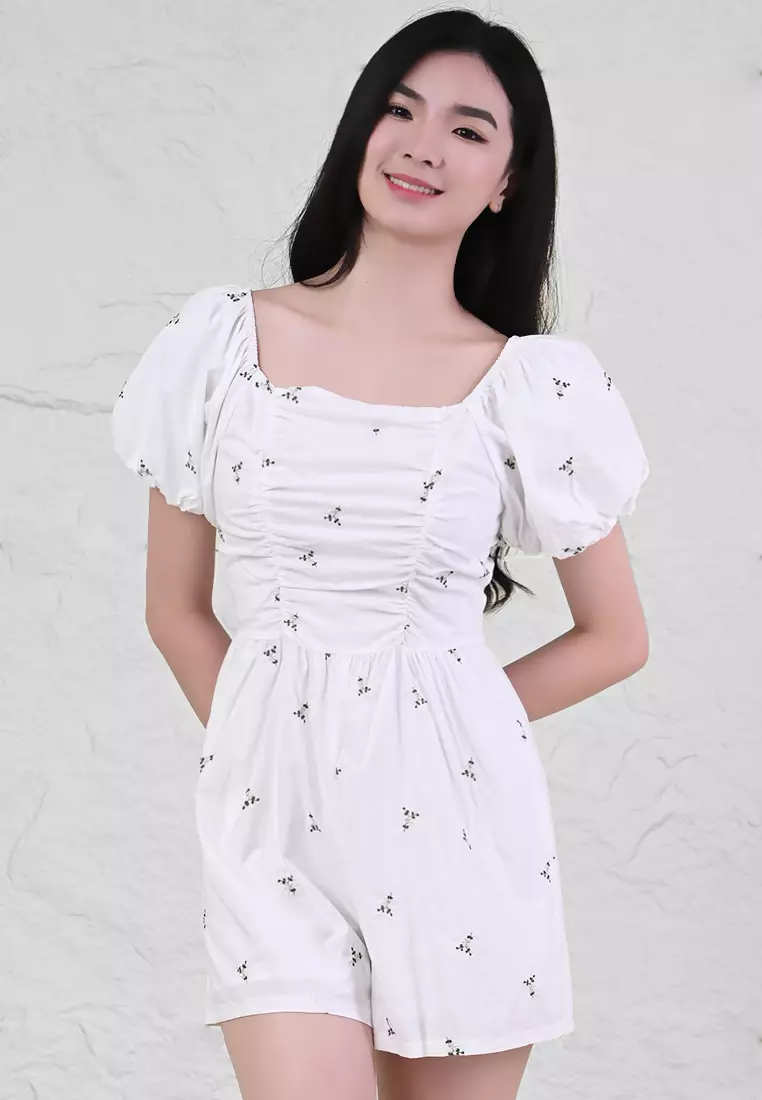 Floral Romper Playsuits