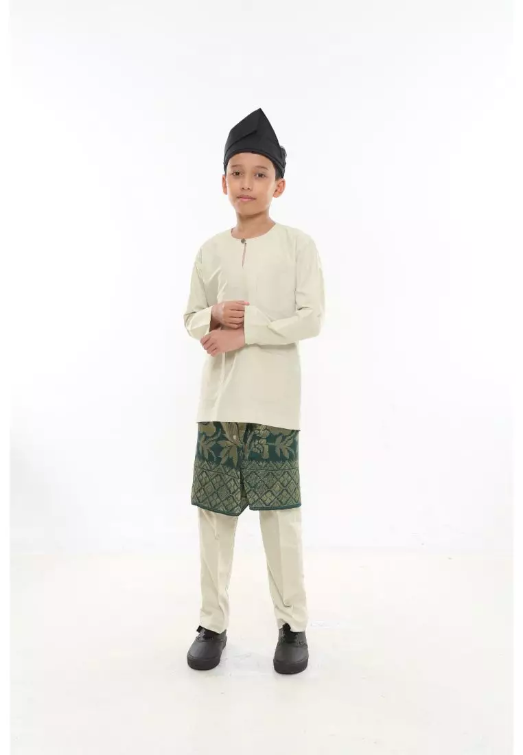 Baju Melayu Moden Teluk Belanga For Kids