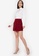 ZALORA WORK red Button Front Skorts 2CC9BAAF917619GS_4