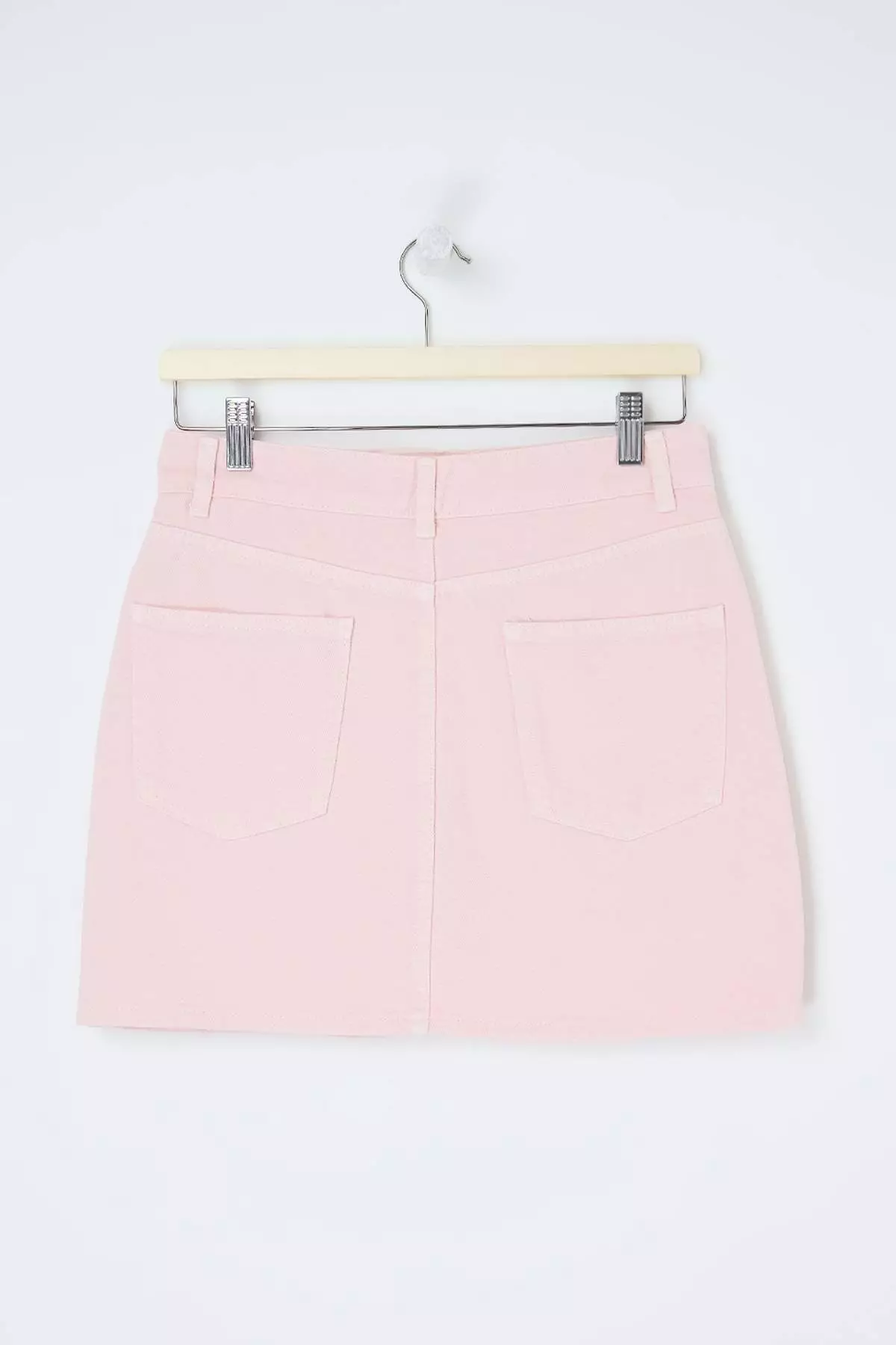 Pink Mini Denim 1% Cotton Skirt Twoss26Et7