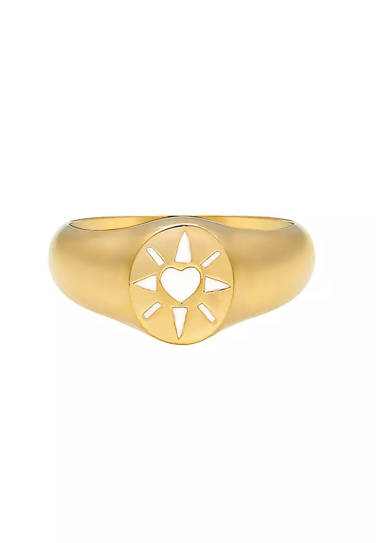 Ring Heart Motif Precious