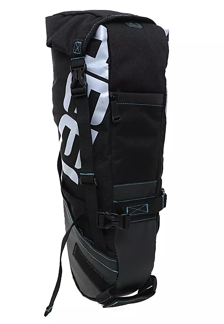Qian Tas Sadel Sepeda Bicycle Waterproof Bag Large Compartment Material Polyester ORIGINAL - Black
