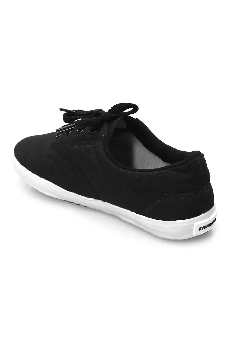 Sepatu PX Style Design Simple Casual - Black