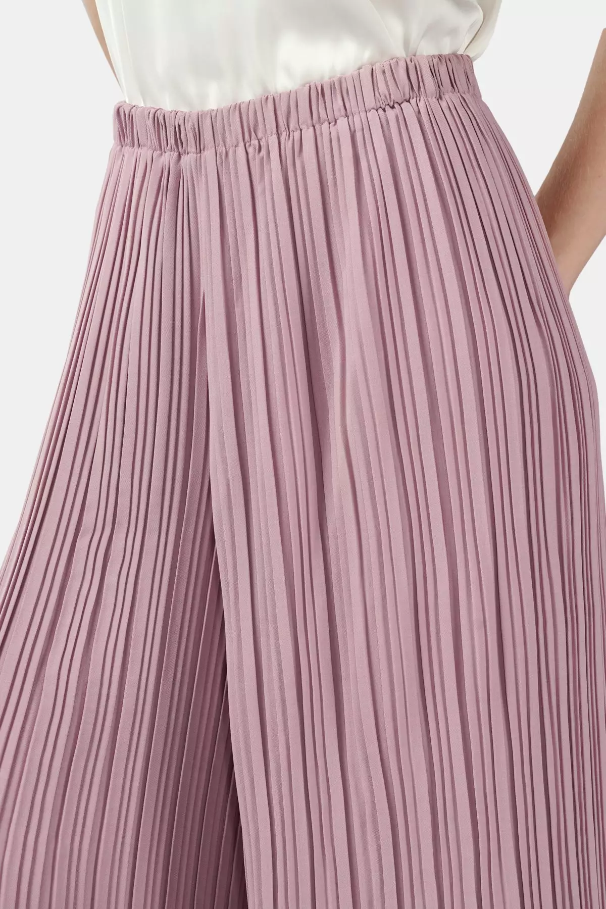 Benang Jarum - Orion Pleated Pants - Mauve