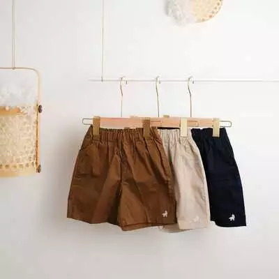 Basic Cotton Short Pants Kids Premium