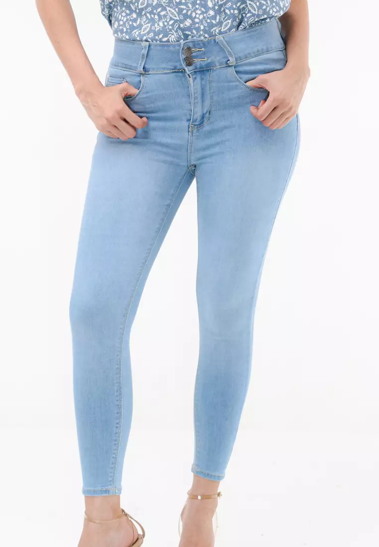 Cropped Skinny High Waist