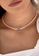 Aquae Jewels white Necklace Empress Pearls on 18K Gold, Diamonds & Precious Stones - Emerald - Sapphire - Ruby - Onyx - White Gold,Onyx,Rose Pearl D0C20AC29D878FGS_5