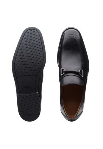 Clarks gilman bit black clearance