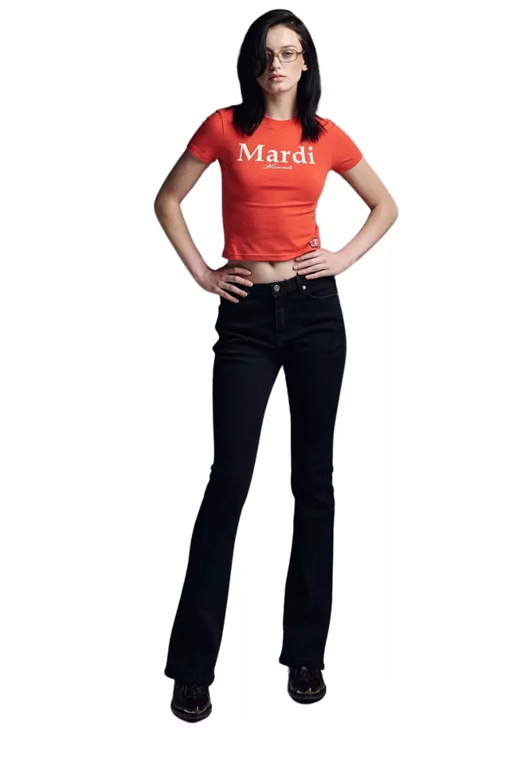 Jual Mardi Mercredi Cropped Tshirt Mardi Classic - Red White