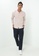 Timberland pink AF Cotton Collar Slim Shirt BC6AEAAB229E48GS_3