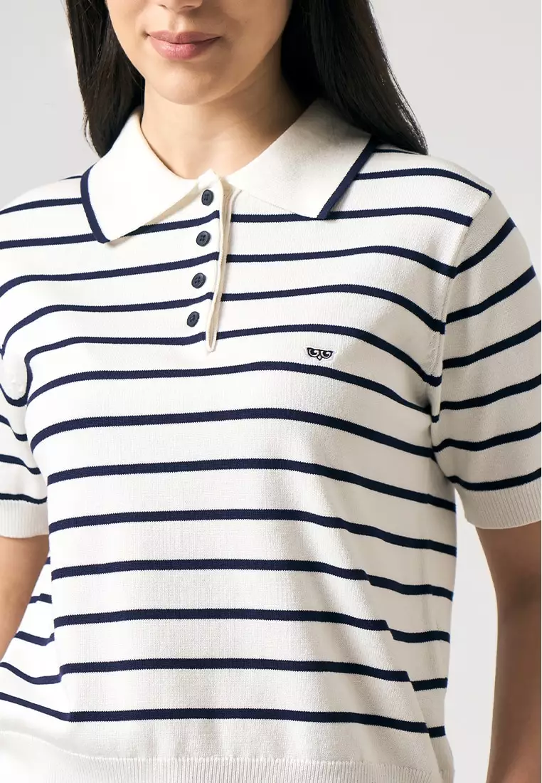 Stripe Smart Polo