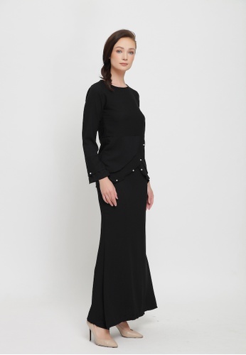 Sarimah Kurung from Colours Thread Clothing in Black