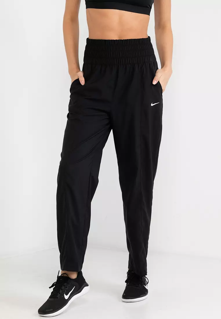 Buy Nike Dri-FIT One Ultra High-Waisted Pants in Black/White 2024