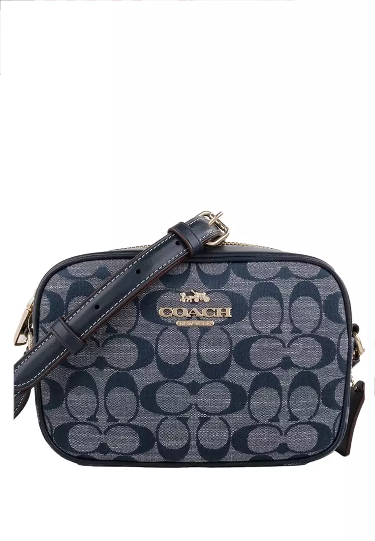 Coach Mini Jamie Camera Bag in Signature Leather