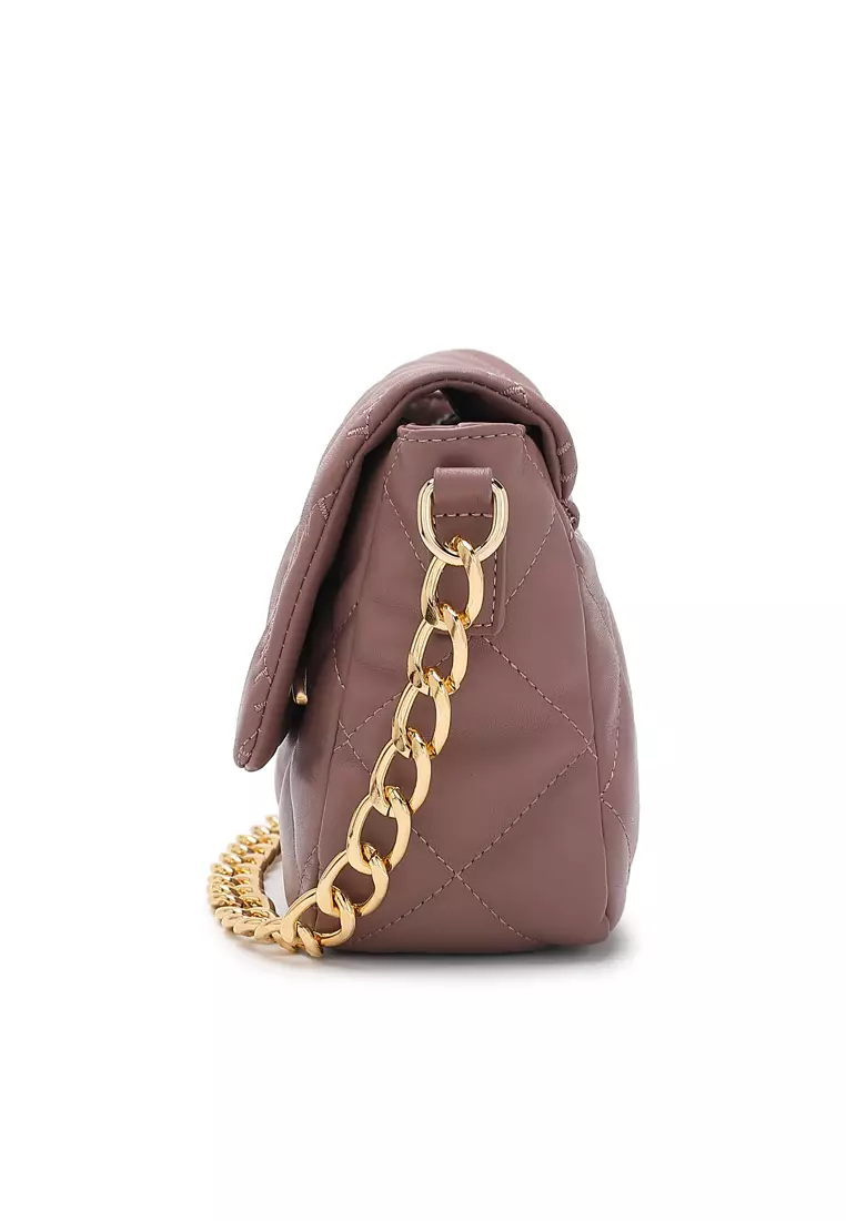 Hazel Quilted Women's Chain Shoulder Bag / Sling Bag / Crossbody Bag