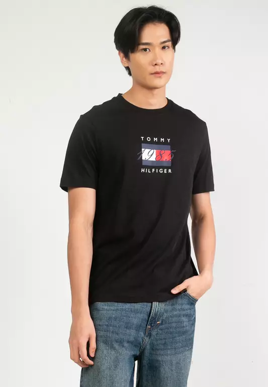 Flag Graphic Jersey T-Shirt - Tommy Mainline