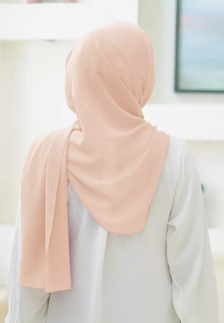 HIJAB INSTAN LATIFA - PEACH CREAM