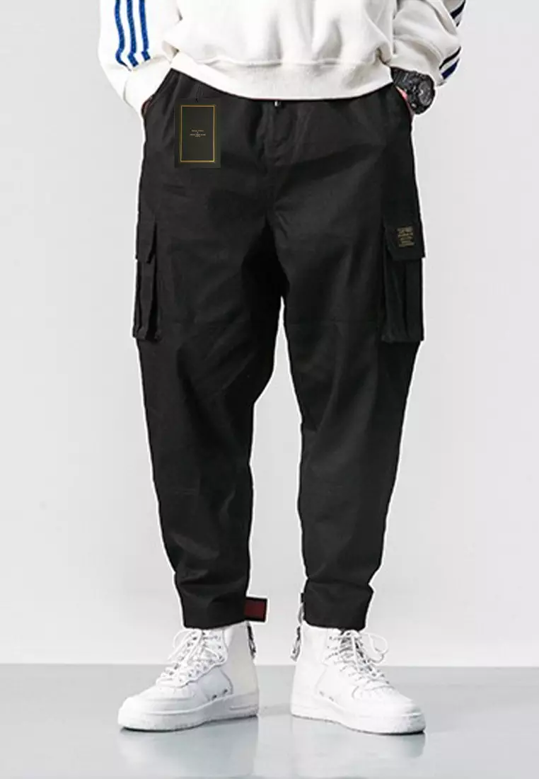 Twenty Eight Shoes Loose Casual Velcro Cargo Pants J003