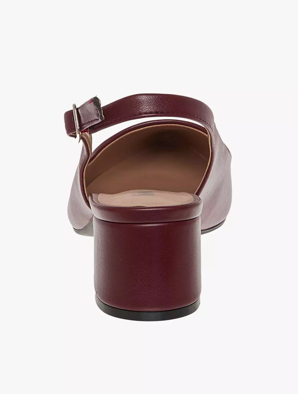Payless Fioni Women Mana Low Block Heels - Dark Red_04