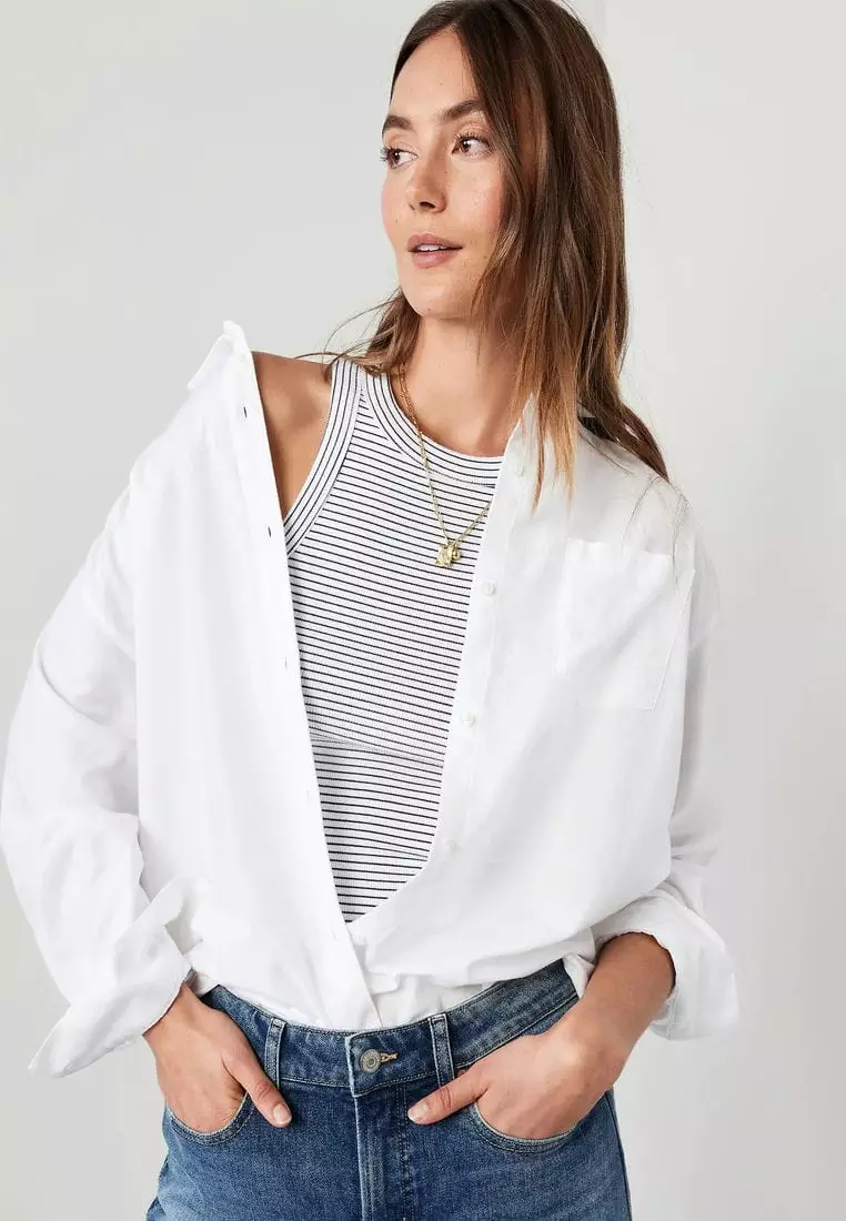 Oversized Boyfriend Shirt For Women