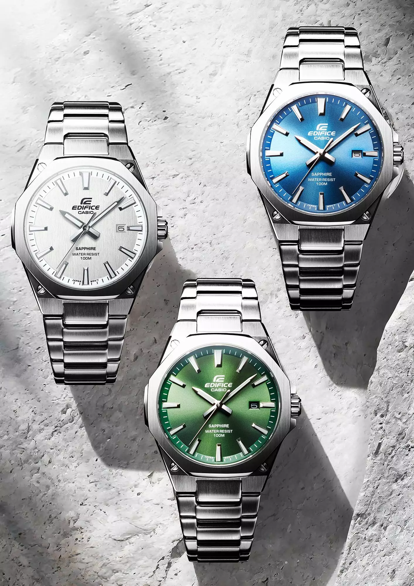 Jual Casio Casio Edifice Jam Tangan Analog Pria Sapphire Glass