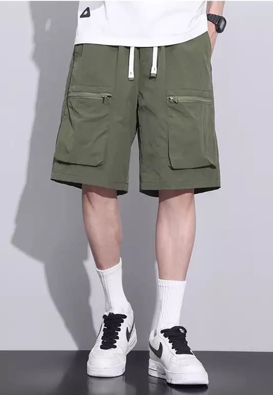 Drawstring Casual Shorts