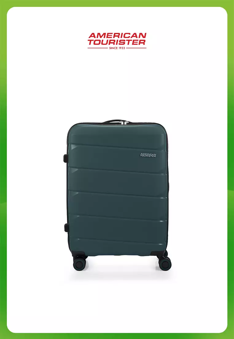 American Tourister Koper Hardcase Air Move Medium 24 inch-Jungle Green